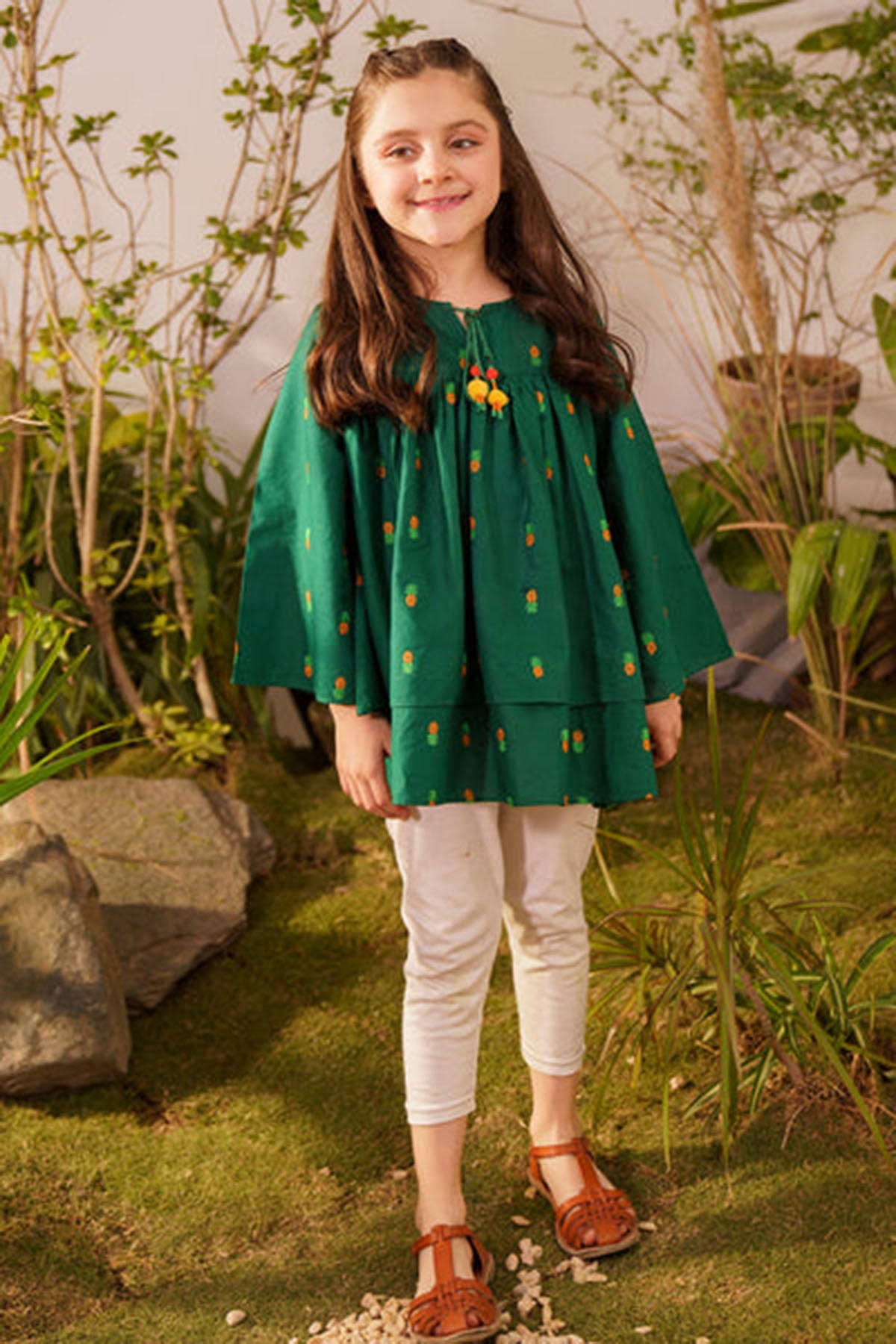 Zooj Fully Embroidered Lawn 2Pc-Ga03