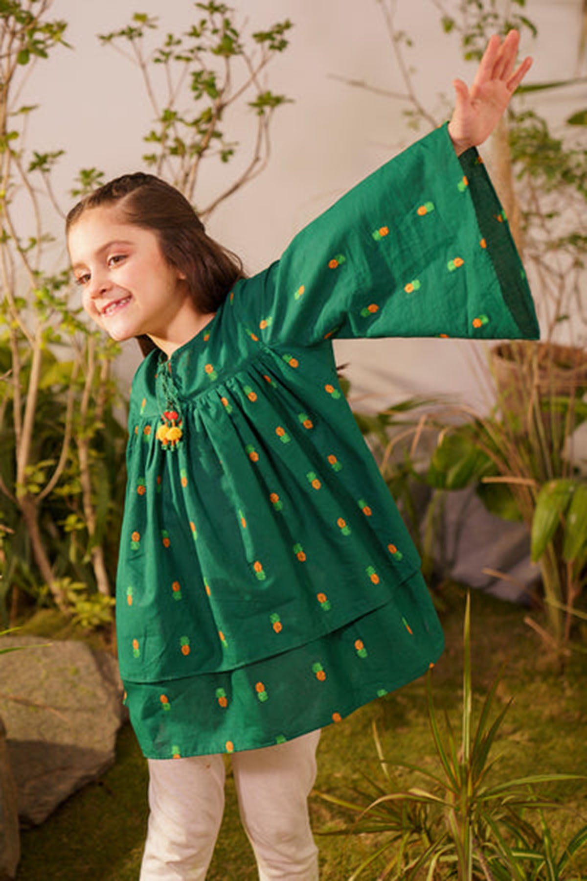 Zooj Fully Embroidered Lawn 2Pc-Ga03