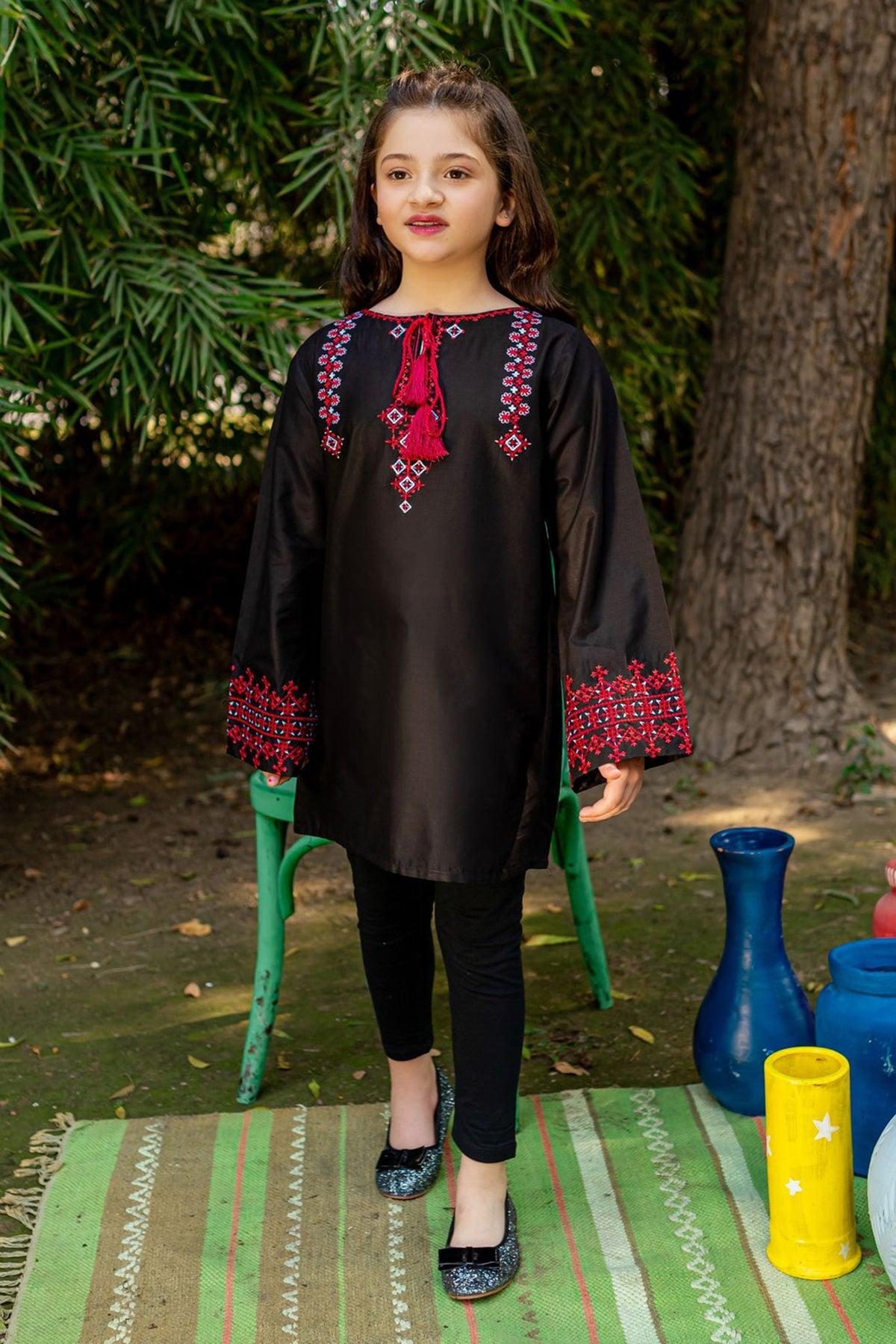 Ziva Fully Embroidered Lawn 2Pc-Ga1735