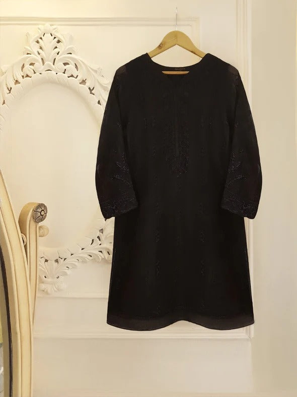Agha Noor Heavy Embroidered with organza dupatta-GA1687