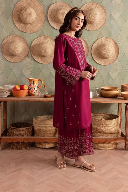 Batik Embroidered Dhanak 2pc- GA1917