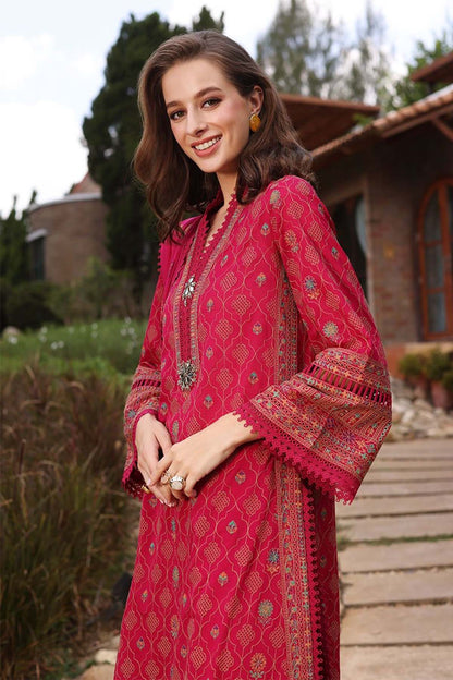 Bareeze Embroidered Lawn 3pc with Embroidered Crinkle Chiffon Dupatta - GA1832