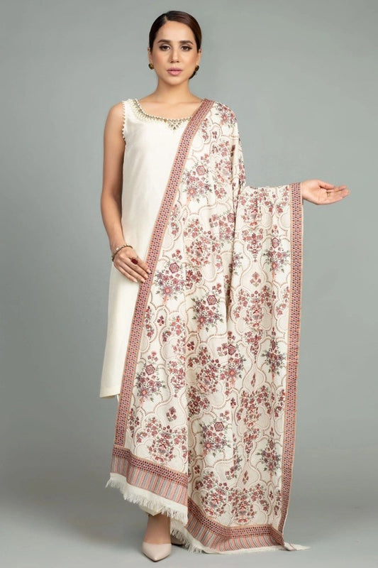 Bareeze Embroidered Lawn 3Pc with Heavy Embroidered Dupata-Ga1677